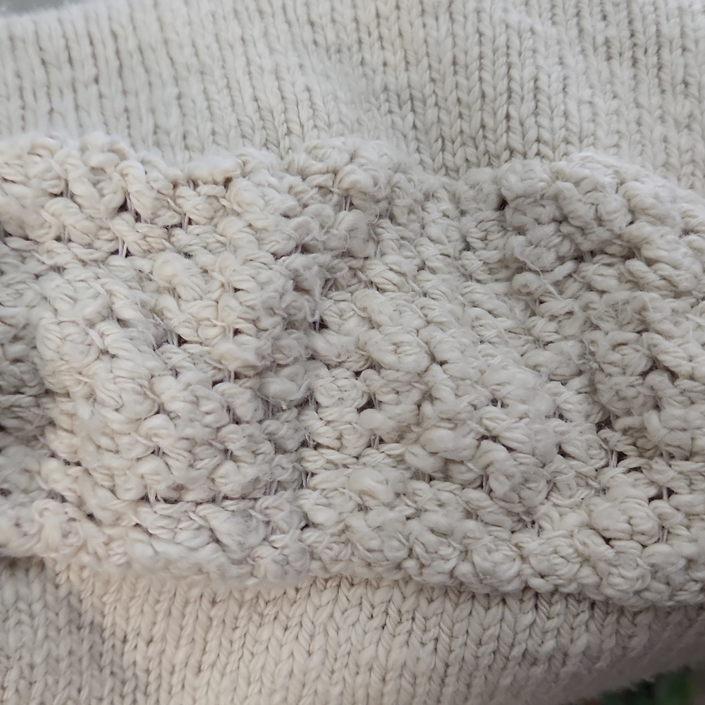 Urban Outfitters Wheat Cropped Ballon Sleeve Sweater Size XS - Picture 10 of 10
